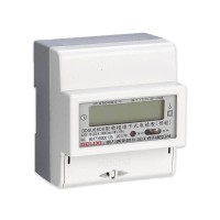 Delixi Electric Brand Ddsu6606 Guide Rail Lcd Counter Single Phase Electronic Watt-hour Meter